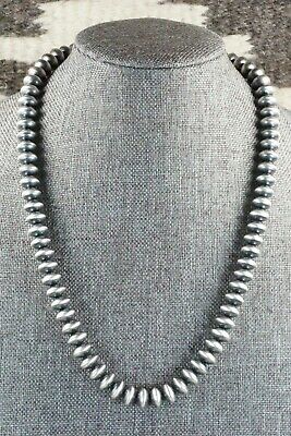 Sterling Silver Navajo Pearl Necklace - Tonisha Haley