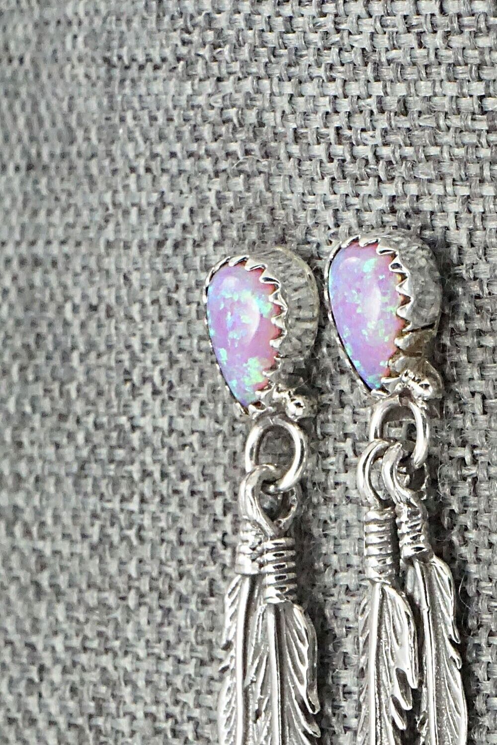 Opalite & Sterling Silver Earrings - Emery Spencer