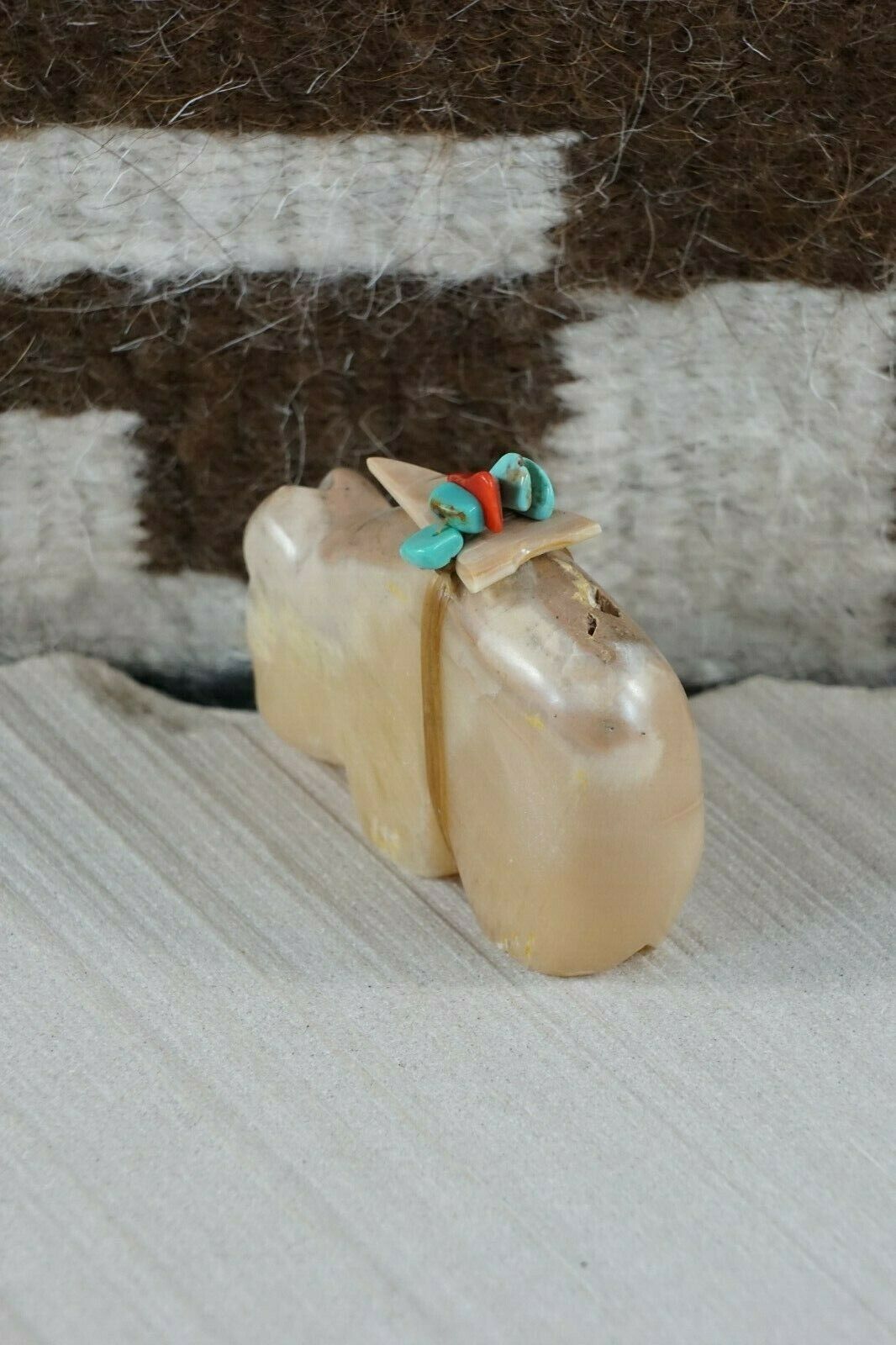 Bear Zuni Fetish Carving - Lena Boone - High Lonesome Trading