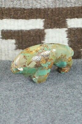 Buffalo Navajo Fetish Carving - Amos Pino