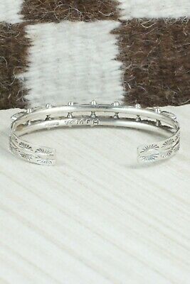 Turquoise & Sterling Silver Bracelet - Murray Hannaweeka