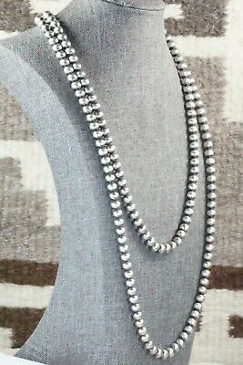 Sterling Silver Navajo Pearl Necklace - Jan Mariano