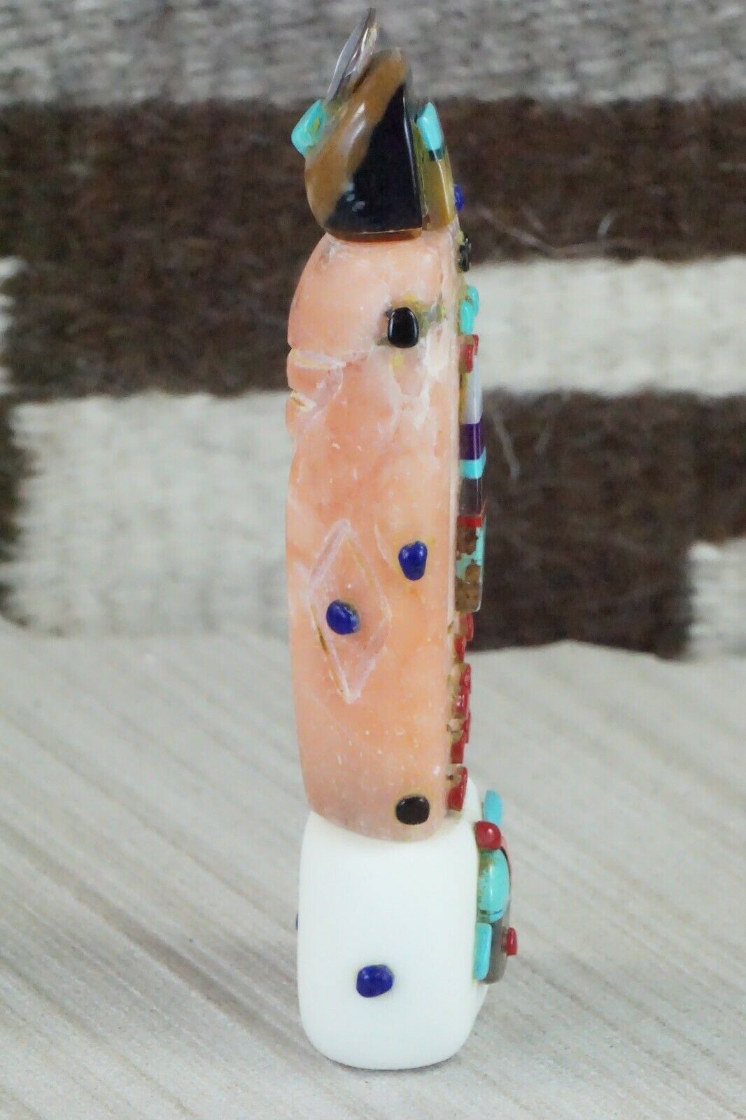 Corn Maiden Zuni Fetish Carving - Roger Shebola