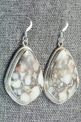 Wild Horse & Sterling Silver Earrings - Annie Spencer