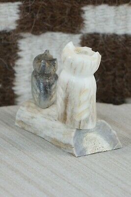 Owl Zuni Fetish Carving - Brandon Phillips