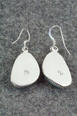 Turquoise & Sterling Silver Earrings - Lee Shorty