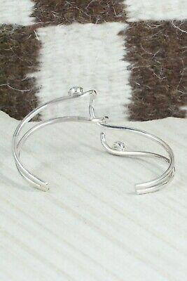 Turquoise & Sterling Silver Bracelet - Yolanda Skeets - High Lonesome Trading