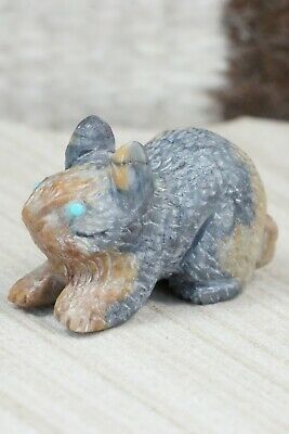 Rabbit Zuni Fetish Carving - Sedrick Banteah