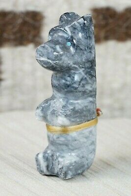 Bear Zuni Fetish Carving - Peter Gasper - High Lonesome Trading