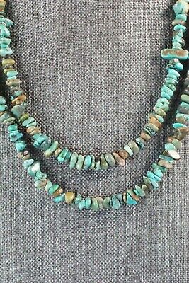 Turquoise & Sterling Silver Necklace - Navajo