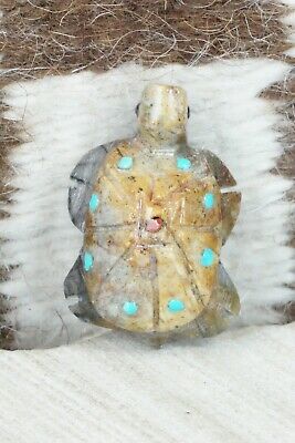 Turtle Zuni Fetish Carving - Carl Etsate