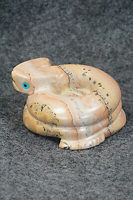 Rattle Snake Zuni Fetish Carving - Alex Tsethlikai