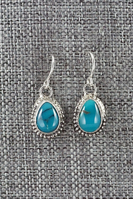 Turquoise & Sterling Silver Earrings - Jan Mariano