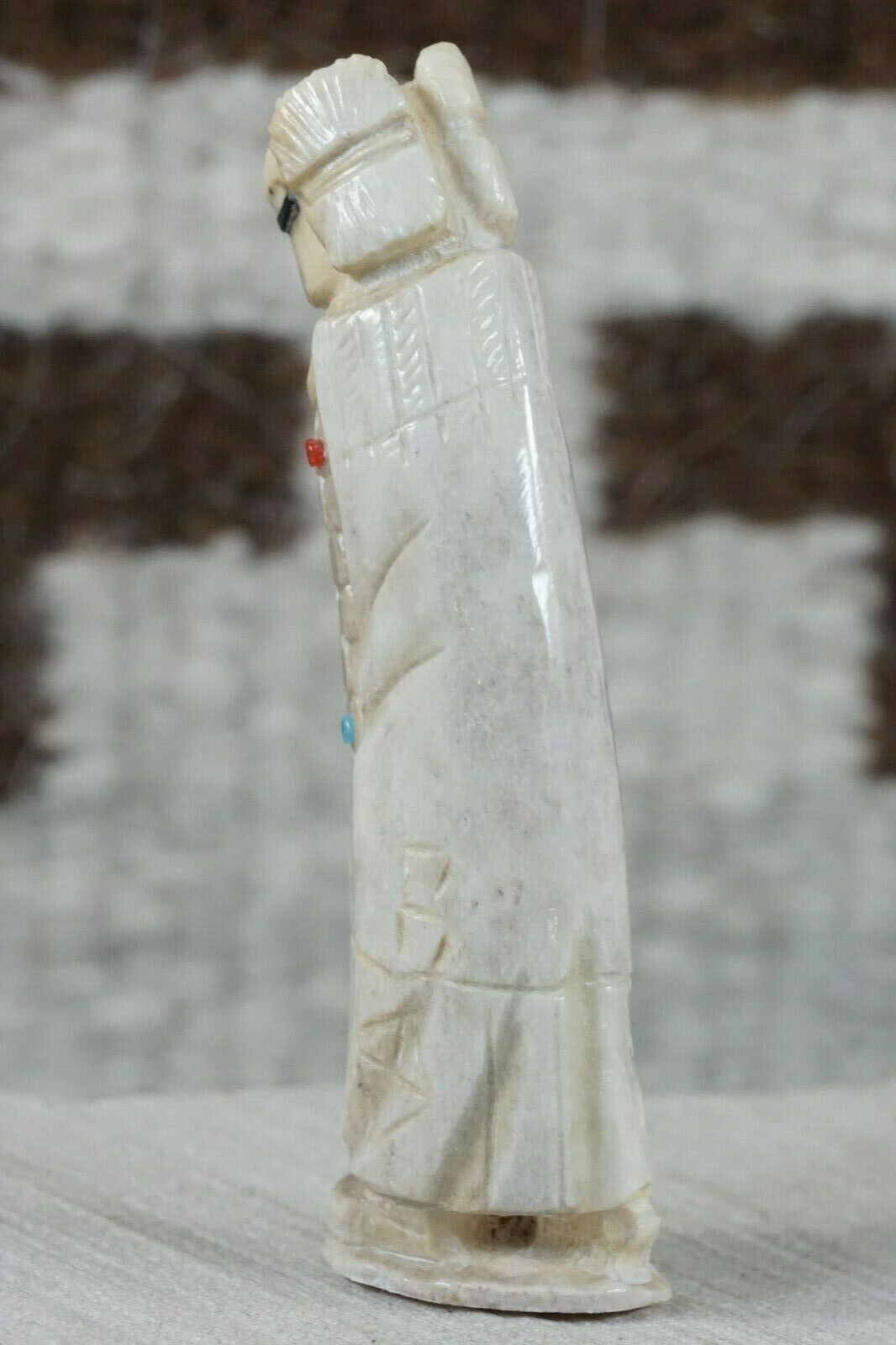 Corn Maiden Zuni Fetish Carving - Derrick Kaamasee - High Lonesome Trading