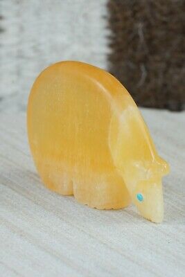 Bear Zuni Fetish Carving - Ronnie Lunasee