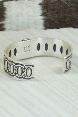Turquoise & Sterling Silver Bracelet - Herman Smith
