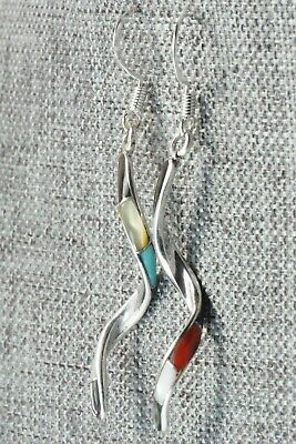 Multi Stone & Sterling Silver Earrings - Ira Johnson