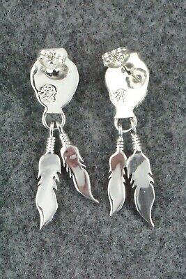 Turquoise & Sterling Silver Earrings - Sharon McCarthy