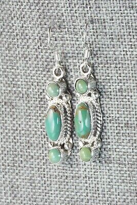 Turquoise & Sterling Silver Earrings - Harris Largo