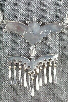 Coral & Sterling Silver Necklace and Earrings Set - Rosa Fambrough