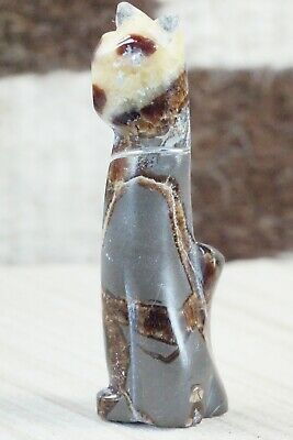 Cat Zuni Fetish Carving - Kenny Chavez