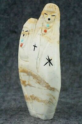 Corn Maiden Zuni Fetish Carving - Sandra Quandelacy