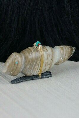 Bird Zuni Fetish Carving - Peter Gasper - High Lonesome Trading