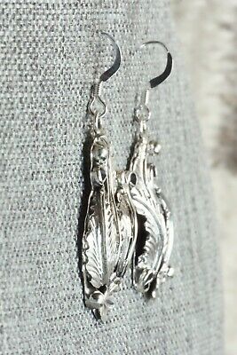 Sterling Silver Earrings - Harry B Yazzie