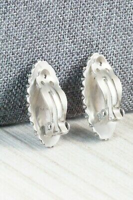 Turquoise & Sterling Silver Earrings - Lorena Peina