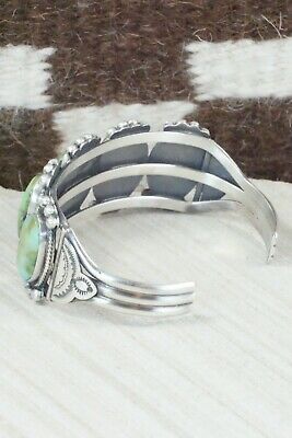 Turquoise and Sterling Silver Bracelet - Thomas Yazzie