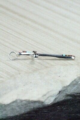 Multi Stone & Sterling Silver Pendant - Lynette Bowannie