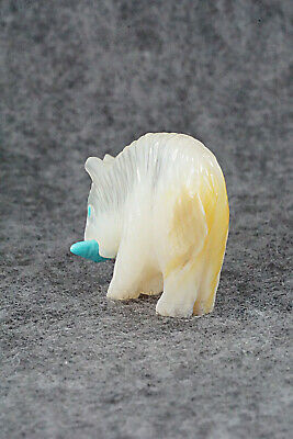 Bear Zuni Fetish Carving - Andres Quandelacy