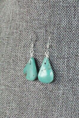 Navajo Turquoise and Sterling Silver Earrings - Native American