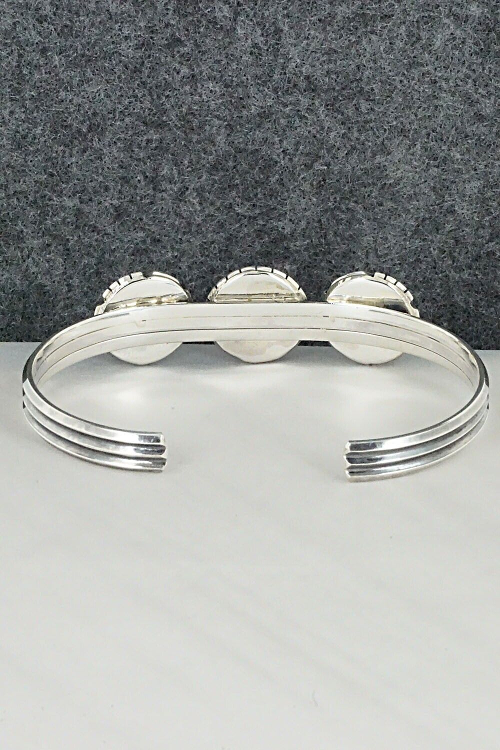 Turquoise & Sterling Silver Bracelet - Amos Begay