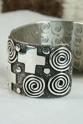 Navajo Sterling Silver Bracelet - Alex Sanchez
