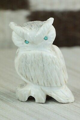 Owl Zuni Fetish Carving - Allison White