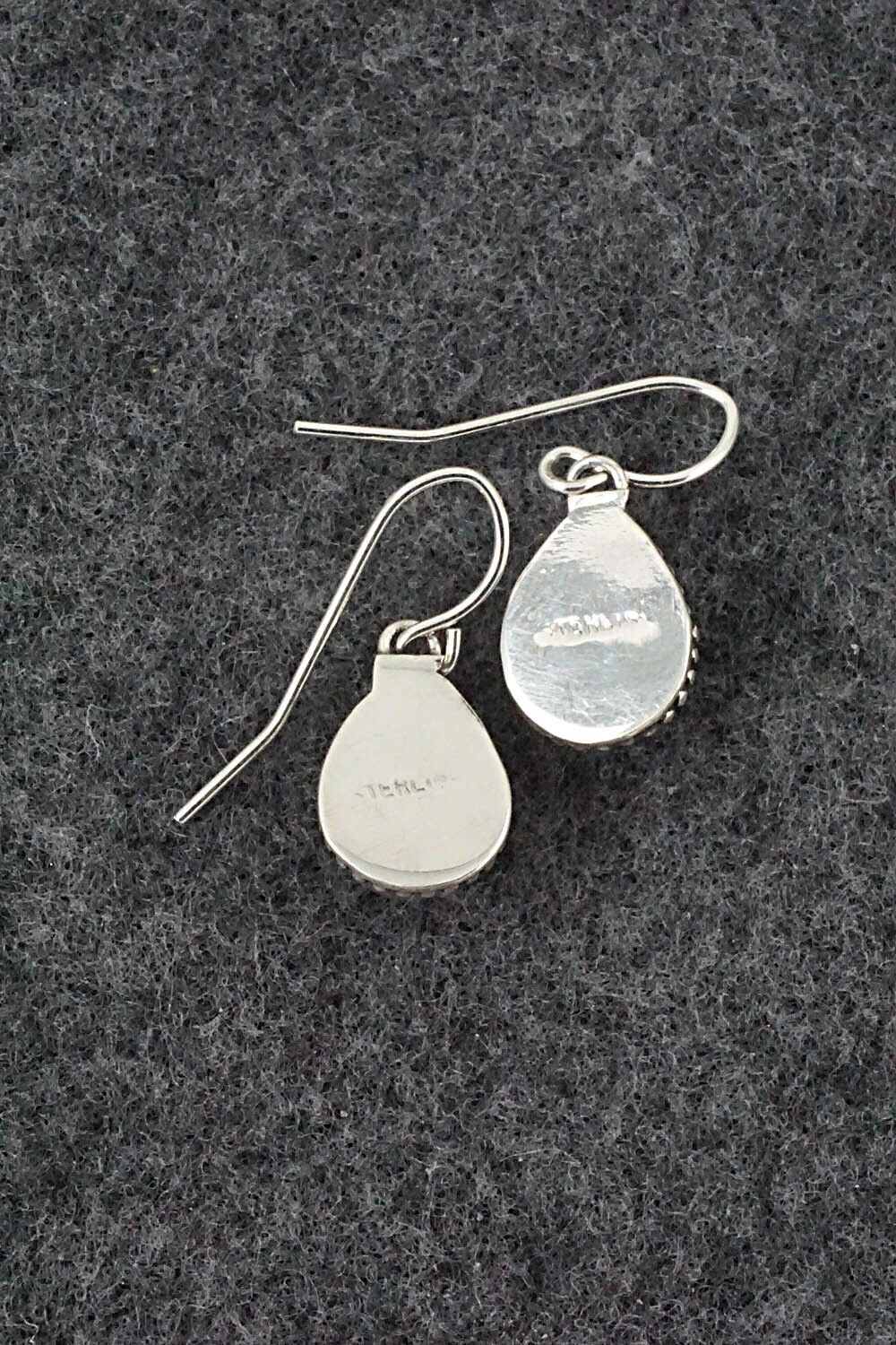 Turquoise & Sterling Silver Earrings - Rosemary Saunders