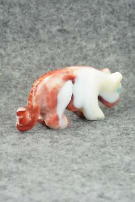 Mountain Lion Zuni Fetish Carving - Andres Quandelacy