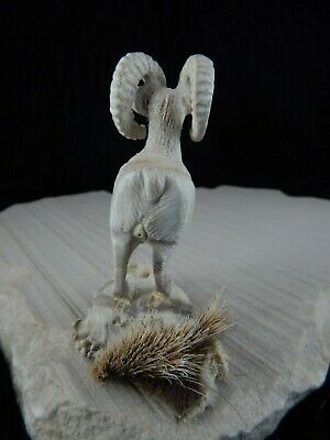 Ram Zuni Fetish Carving - Garrick Weeka - High Lonesome Trading