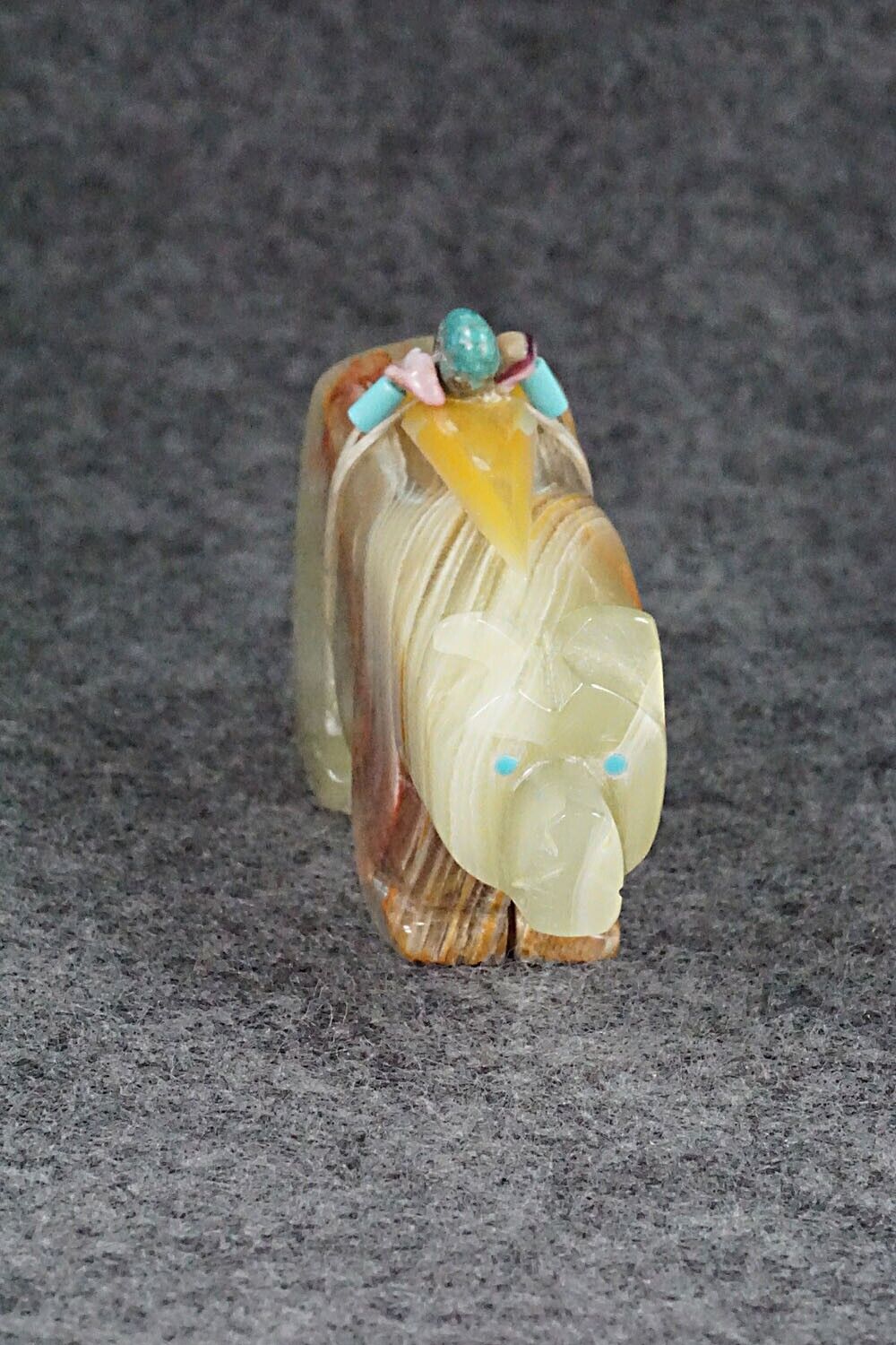 Bear Zuni Fetish Carving - Alex Tsethlikai