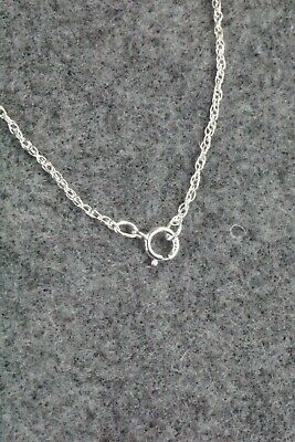 Turquoise & Sterling Silver Necklace - Rolanda Natachu