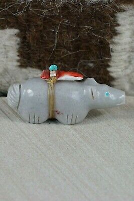 Bear Zuni Fetish Carving - Peter Gasper - High Lonesome Trading