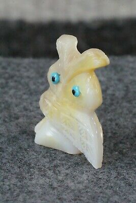 Owl Zuni Fetish Carving - Danette Laate