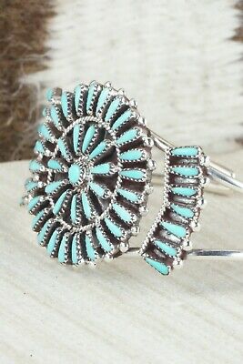 Turquoise & Sterling Silver Bracelet - Judy Wallace
