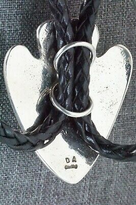 Sterling Silver Bolo Tie - Delbert Arviso