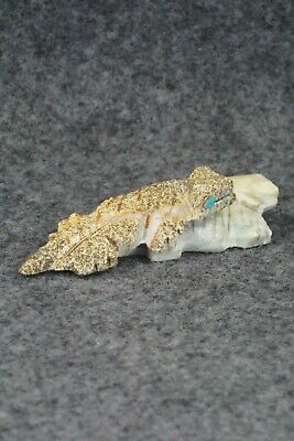 Horned Toad Zuni Fetish Carving - Carl Etsate