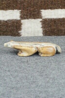 Badger Zuni Fetish Carving - Rosella Soseeah