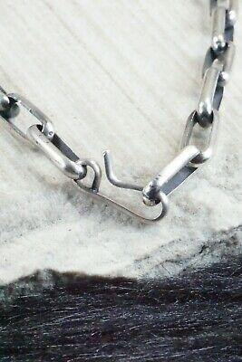 Sterling Silver Chain Necklace - Lawrence Yazzie - High Lonesome Trading