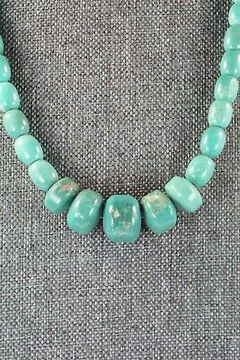Turquoise & Sterling Silver Necklace - Louise Joe
