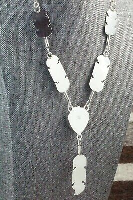 Turquoise & Sterling Silver Necklace - Gilbert Smith